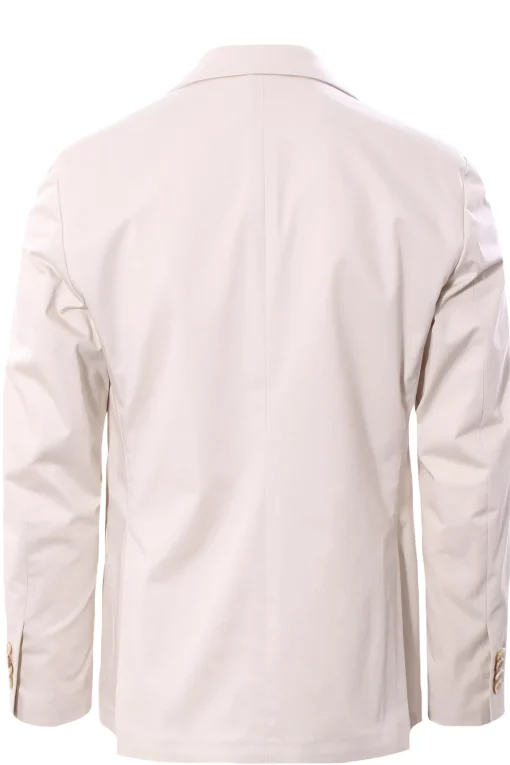 Abito doppio petto in cotone stretch