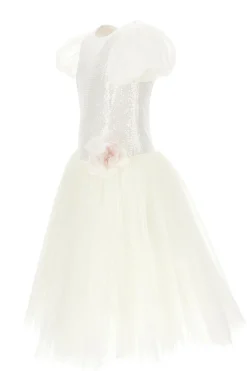 Abito in tulle con paillettes