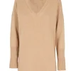 Abito longuette in lana e cashmere