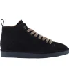 ankle boot ribbed suede