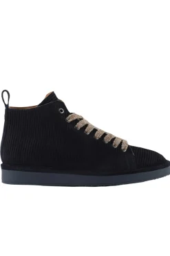 ankle boot ribbed suede