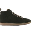 ankle boot ribbed suede