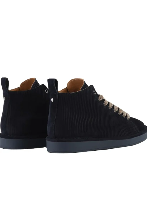 ankle boot ribbed suede