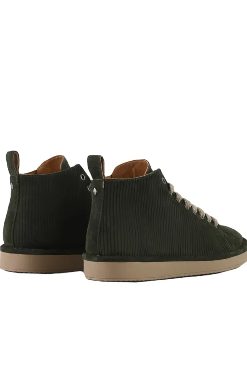 ankle boot ribbed suede