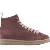 Ankle boot suede faux fur lining