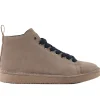 ankle boot suede faux fur lining
