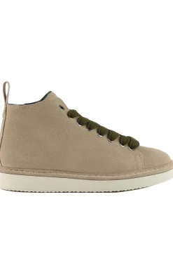 Ankle boot suede faux fur lining