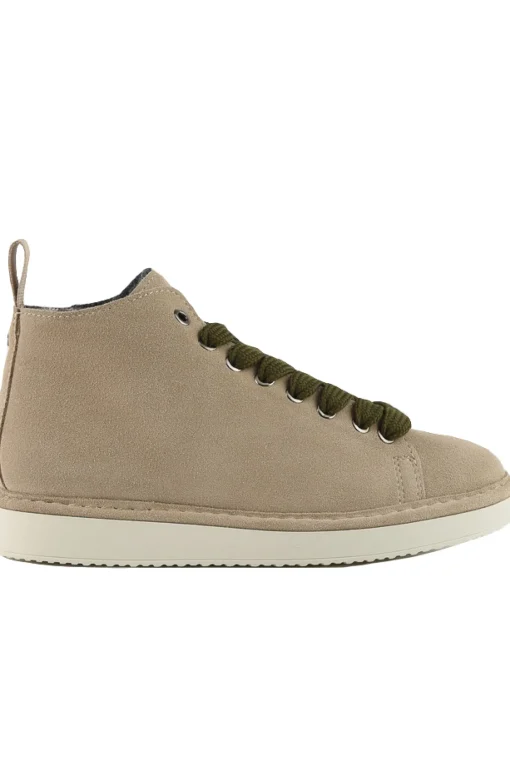 Ankle boot suede faux fur lining