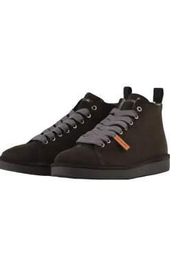 ankle boot suede faux fur lining