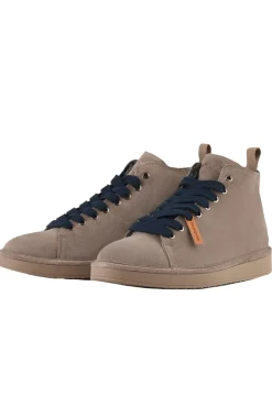 ankle boot suede faux fur lining
