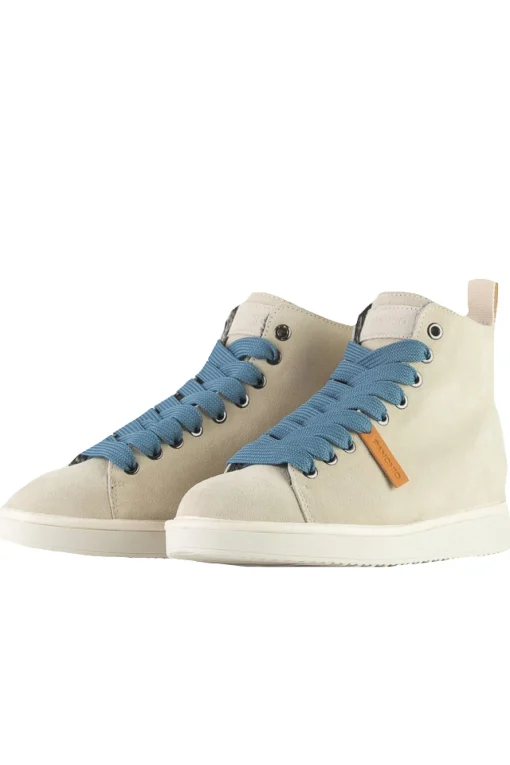 Ankle boot suede faux fur lining