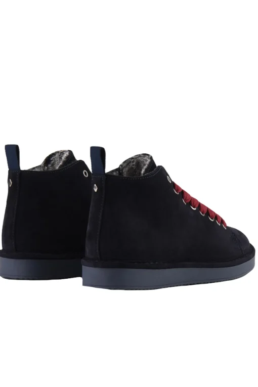 ankle boot suede faux fur lining