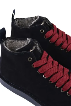 ankle boot suede faux fur lining