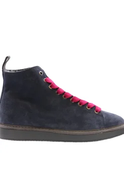 Ankle boot suede lined faux fur
