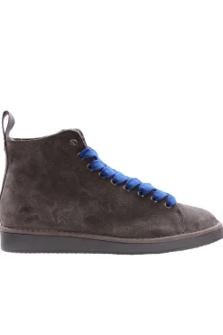 Ankle boot suede lined faux fur