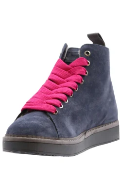 Ankle boot suede lined faux fur
