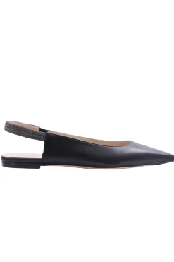 Ballerine in pelle