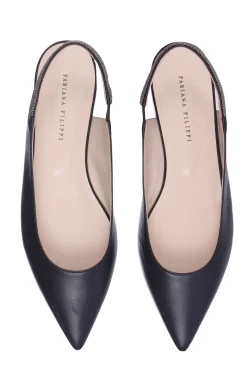 Ballerine in pelle