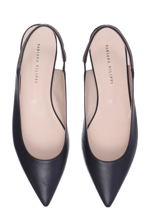 Ballerine in pelle