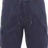 bermuda cargo in cotone stretch
