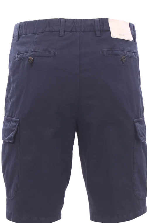 bermuda cargo in cotone stretch