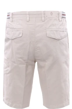 Bermuda jogger in cotone e lino