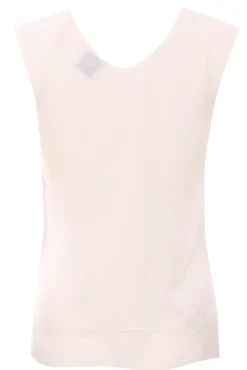 Blusa georgette collo a v