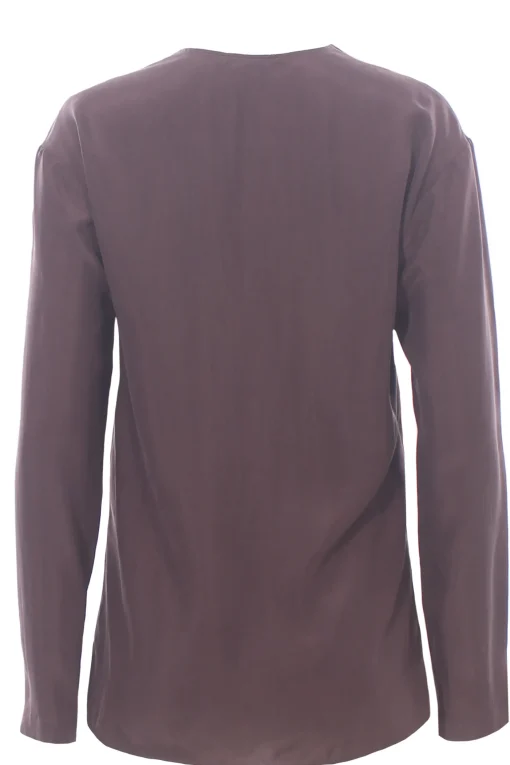 Blusa habutay in seta