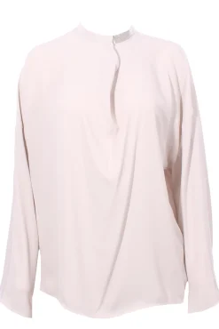Blusa in crepe di seta