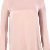 Blusa in raso stretch