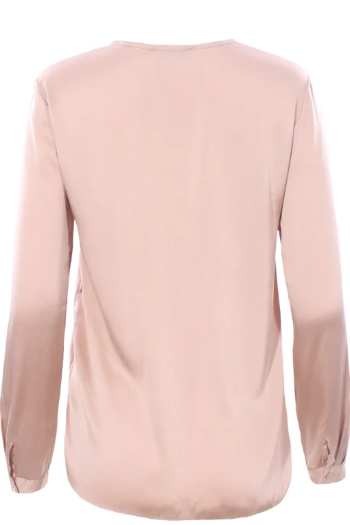 Blusa in raso stretch