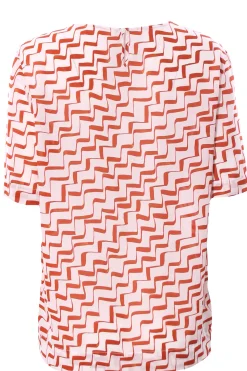 Blusa in viscosa stampata