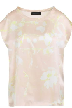 Blusa stampa tilia in seta
