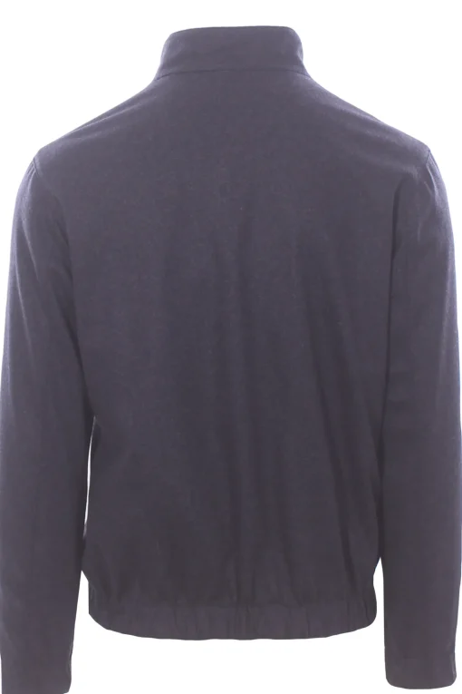 bomber reversibile in tecno cashmere e nylon