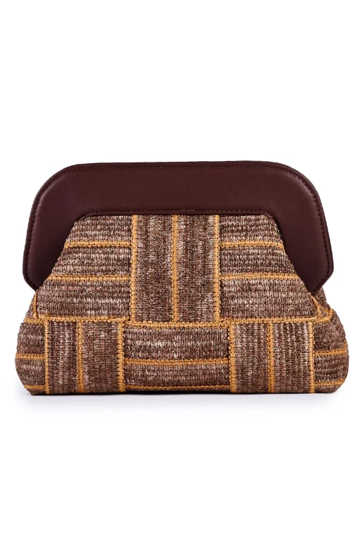 Borsa a mano in rafia