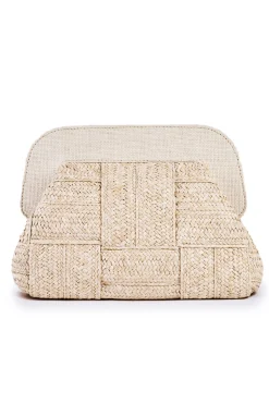 Borsa a mano in rafia