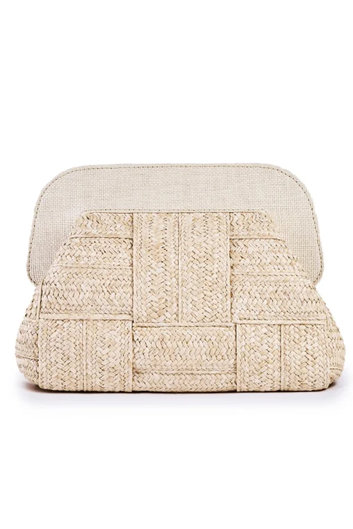 Borsa a mano in rafia