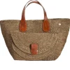 Borsa a mano in rafia
