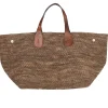 Borsa a mano in rafia