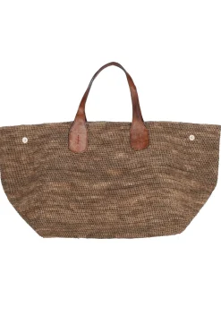 Borsa a mano in rafia