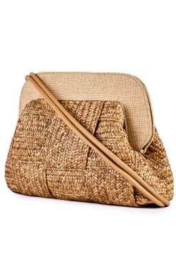 Borsa a mano in rafia
