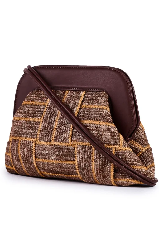 Borsa a mano in rafia