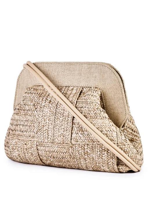 Borsa a mano in rafia