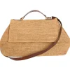 Borsa a spalla in rafia