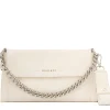 Borsa a spalla missy longuette soft in pelle con catena