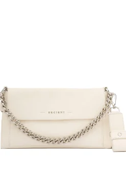 Borsa a spalla missy longuette soft in pelle con catena