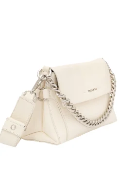 Borsa a spalla missy longuette soft in pelle con catena