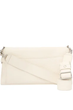 Borsa a spalla missy longuette soft in pelle con catena