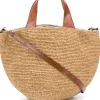 Borsa secchiello in rafia