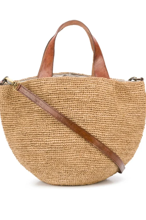 Borsa secchiello in rafia